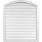 Ekena Millwork Arch Top Surface Mount PVC Gable Vent: Non-Functional, w/2"W x 1-1/2"P Brickmould Frame, 34"W x 38"H GVPAR34X3802SN - alternate 1